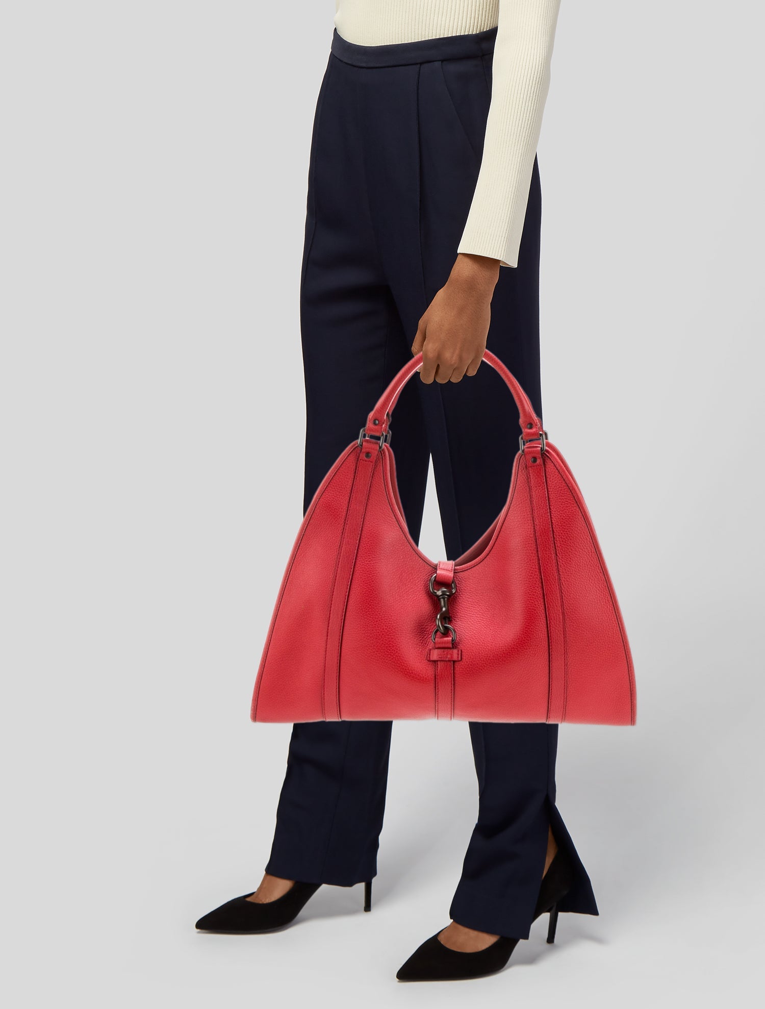 Gucci Leather Joy Bardot