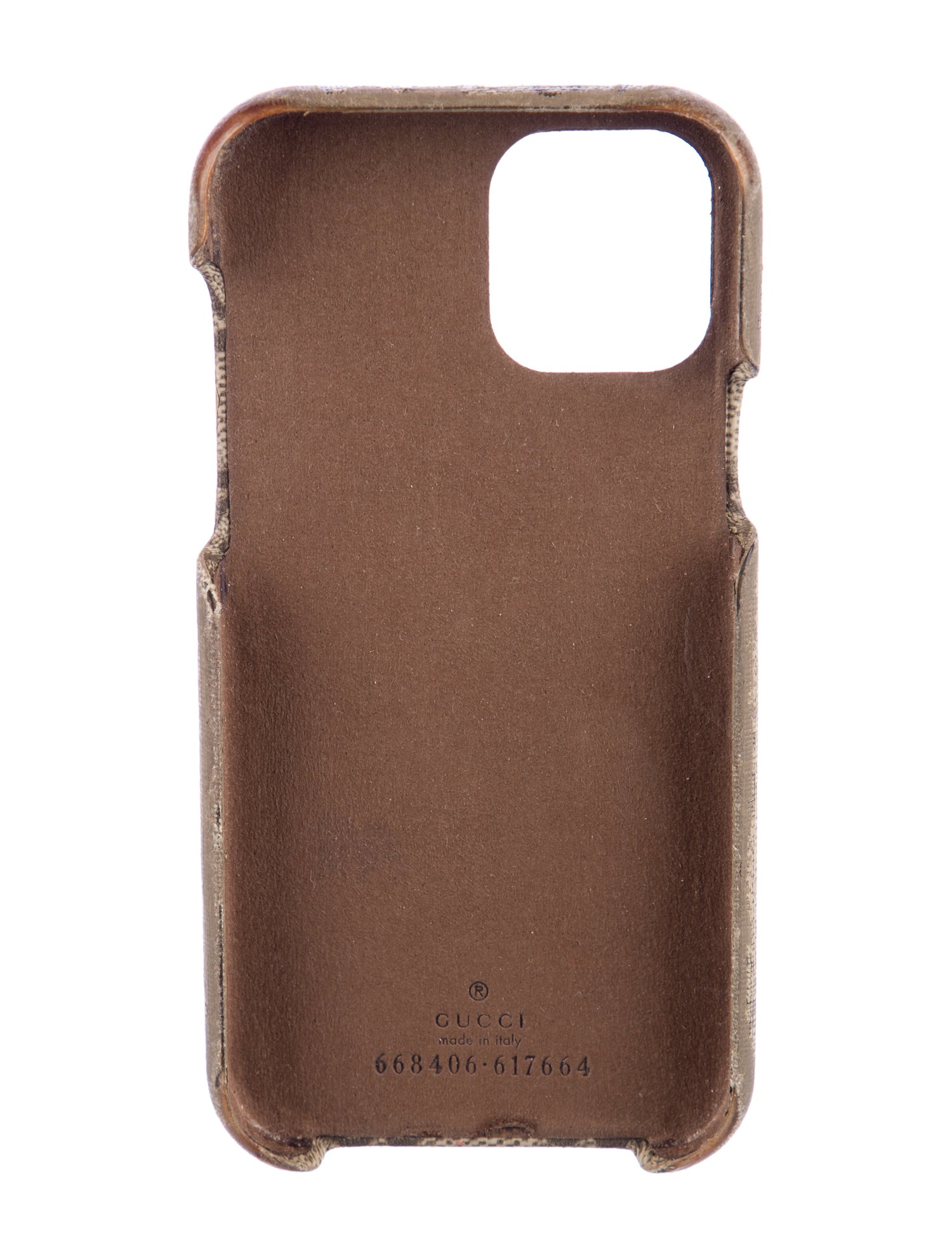 Gucci Men's Suede Phone Case