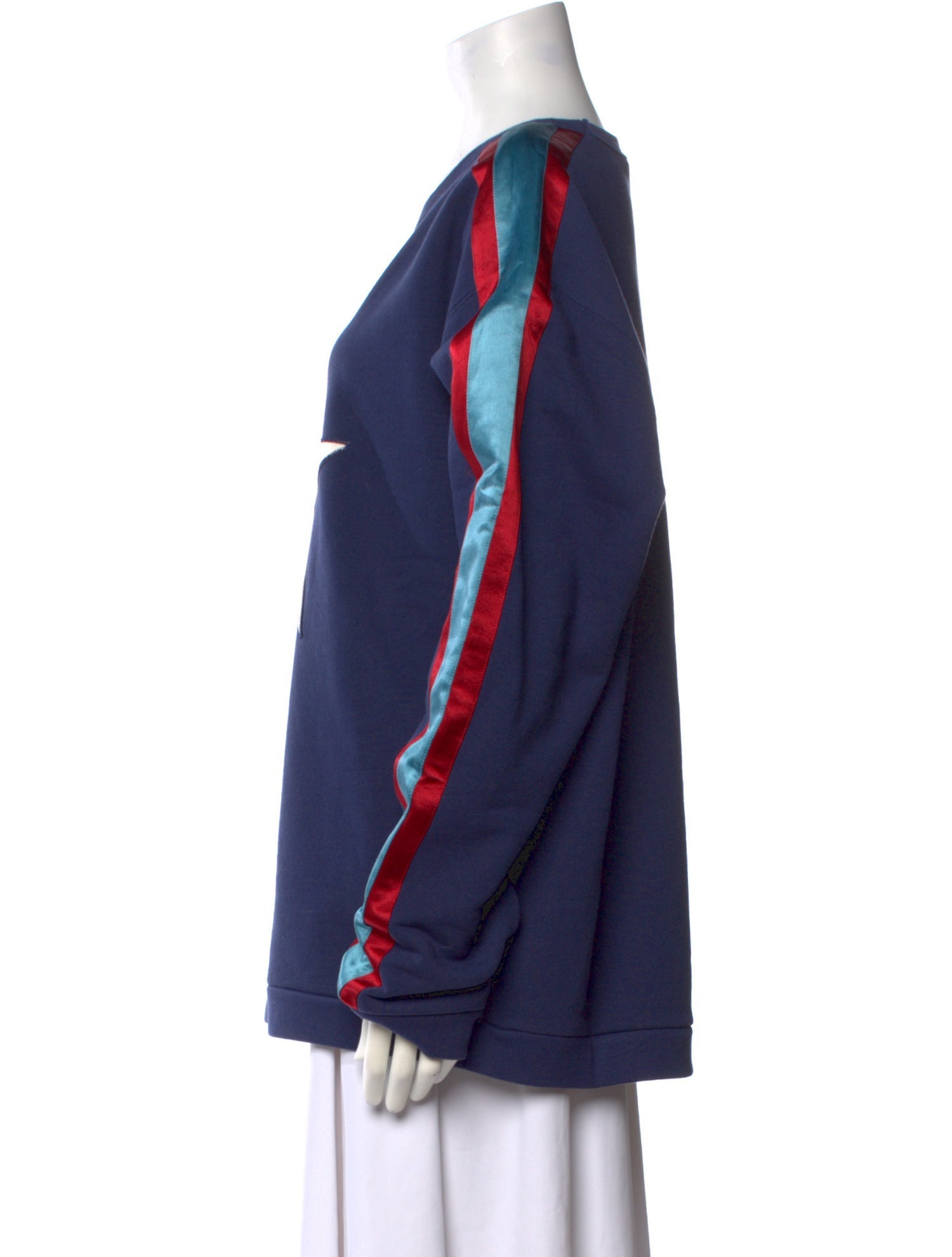 Gucci Graphic Print Scoop Neck Sweatshirt w/ Tags