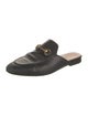 Gucci Horsebit Accent Leather Mules