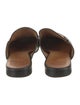 Gucci Horsebit Accent Leather Mules