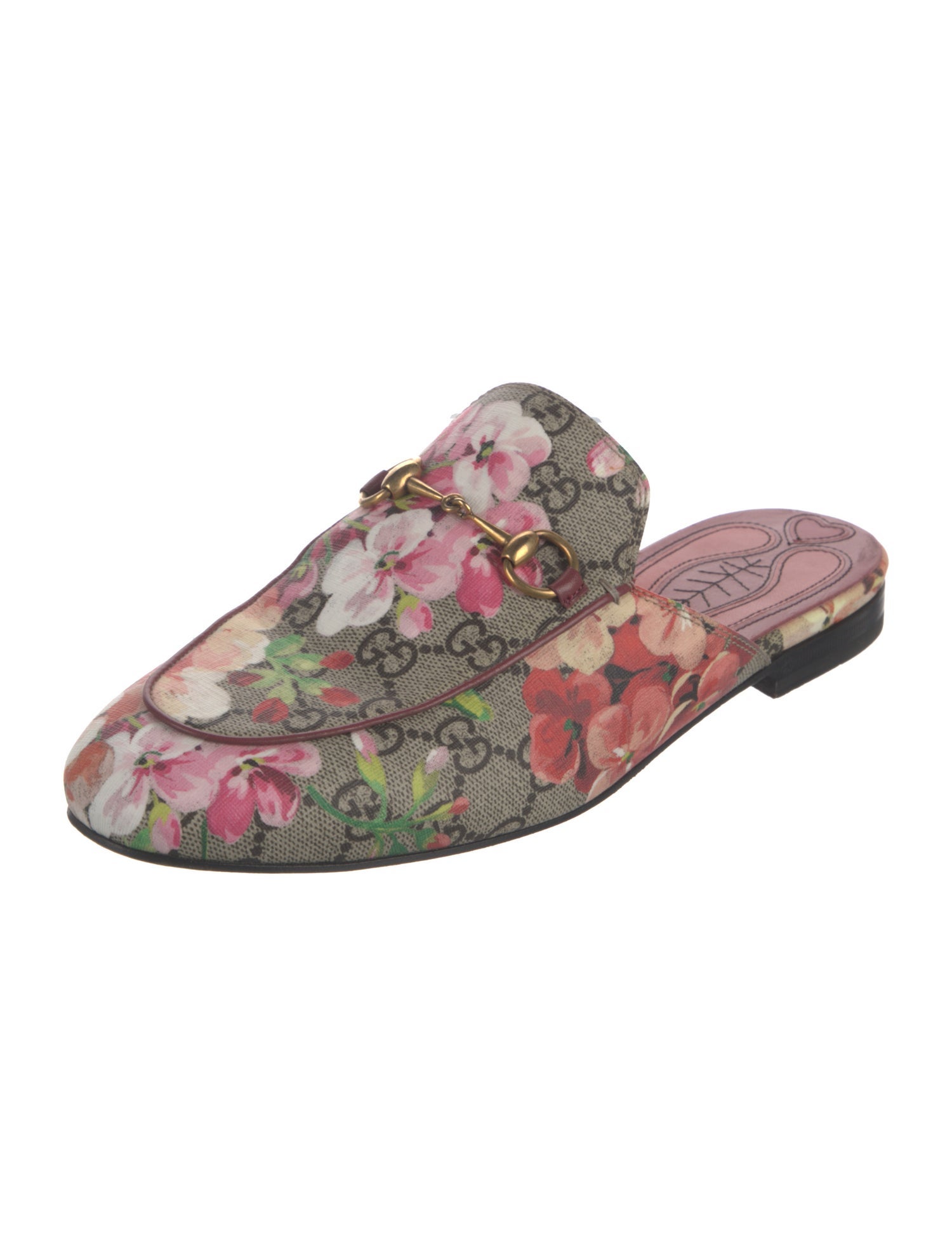 Gucci Princetown GG Supreme Mules