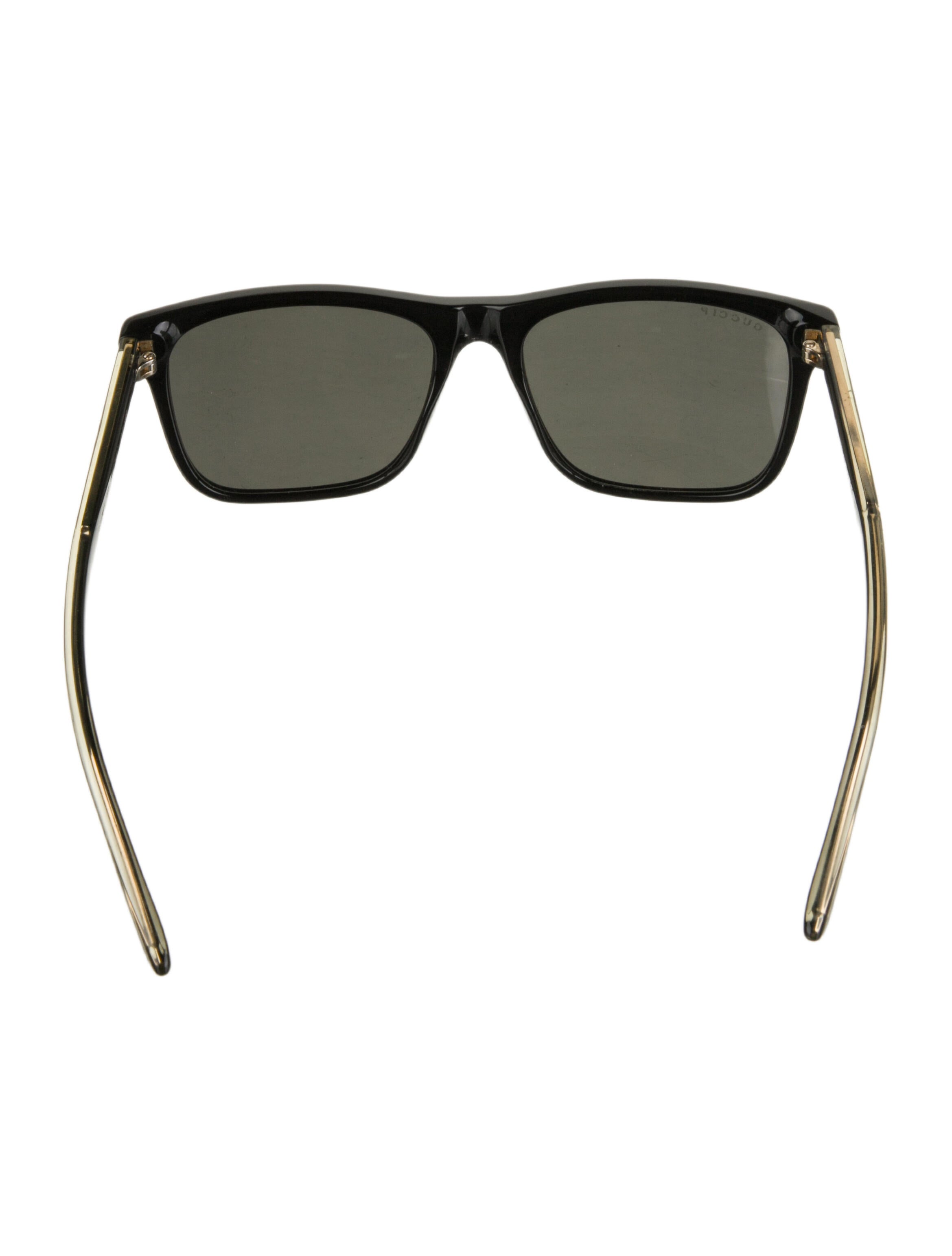Gucci Web Accent Wayfarer Sunglasses