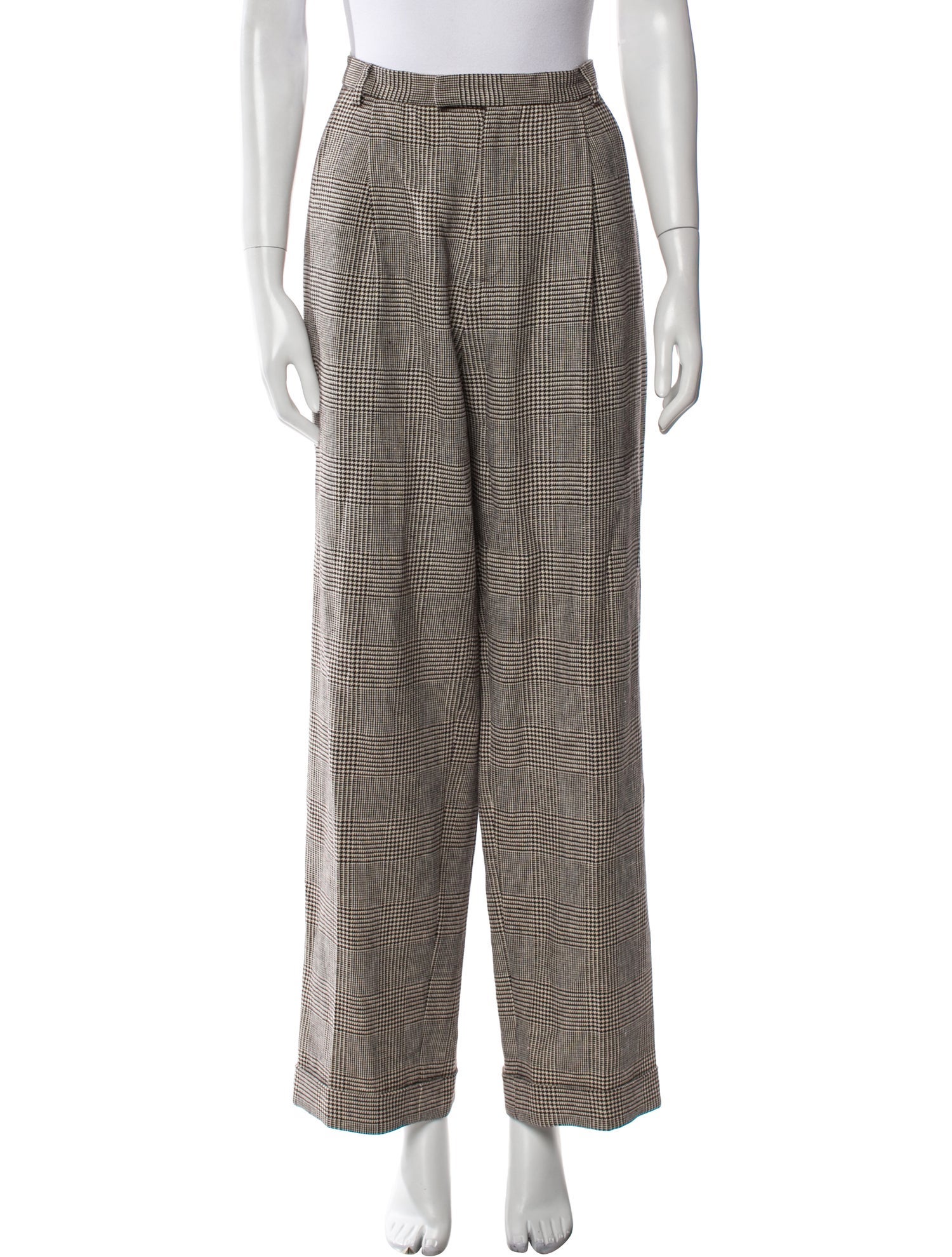Gucci Linen Wide Leg Pants