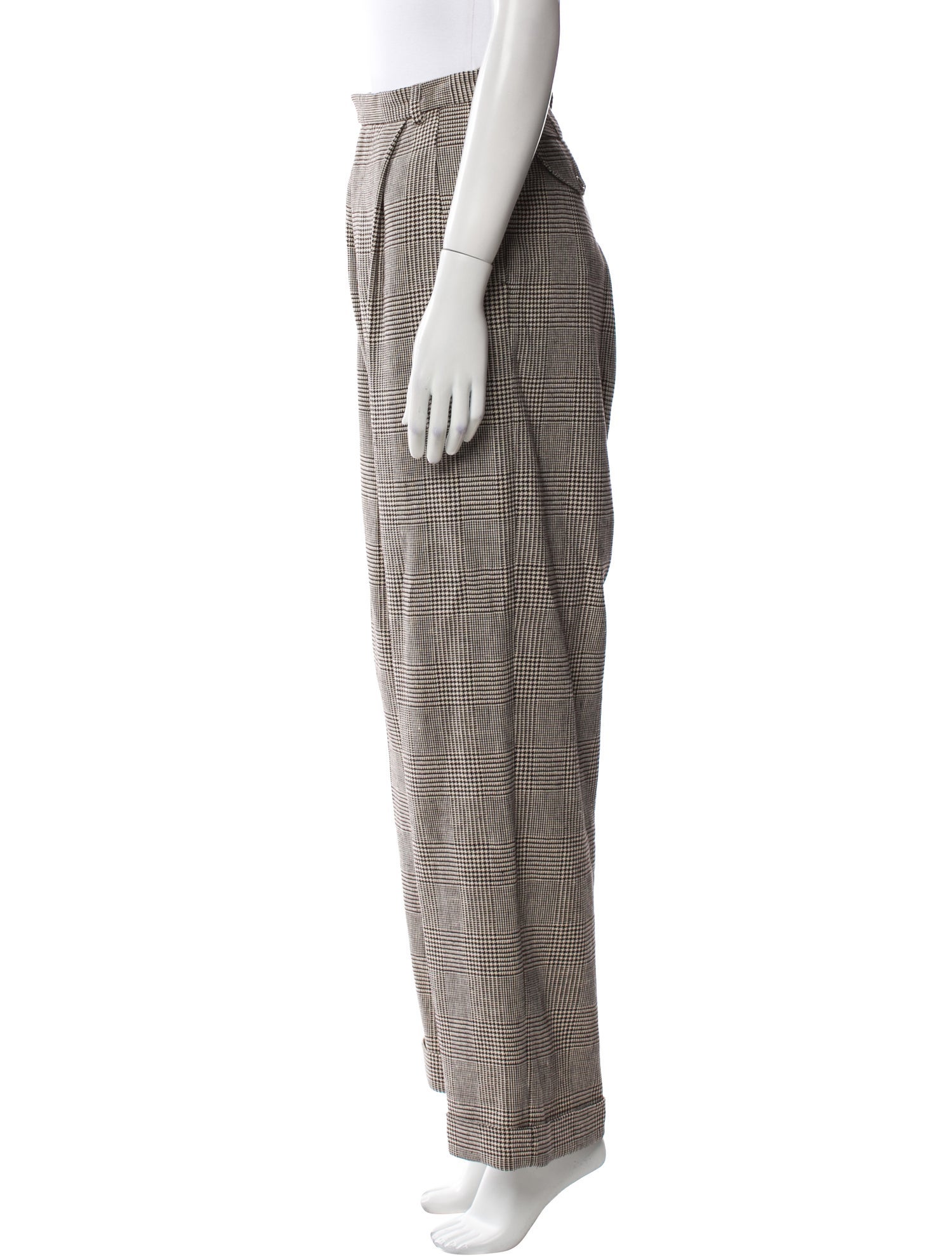 Gucci Linen Wide Leg Pants