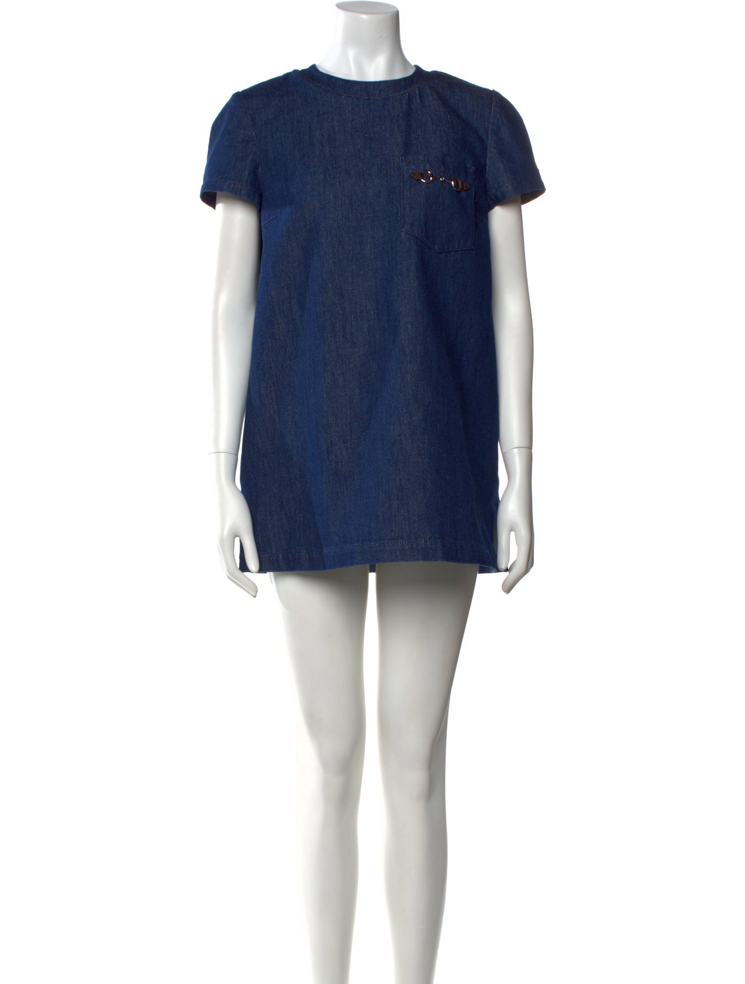 Gucci Crew Neck Mini Dress