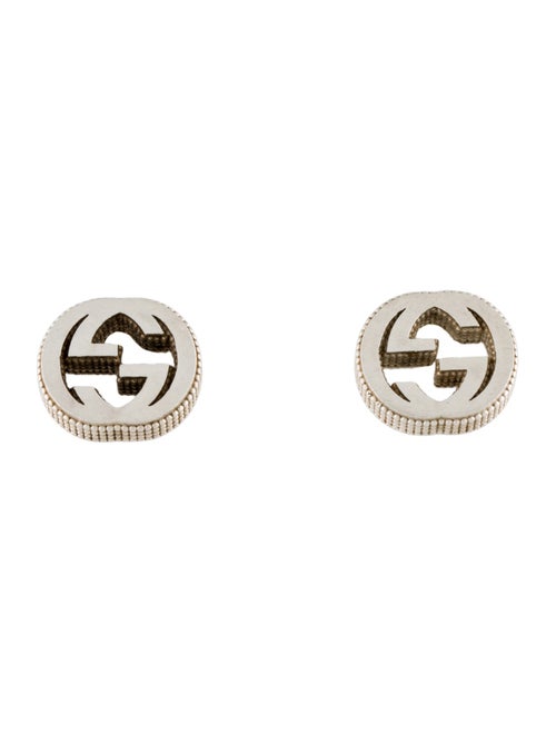 Gucci Interlocking G Stud Earrings