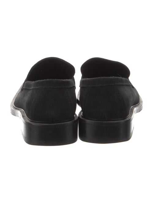 Gucci Horsebit Accent Suede Loafers