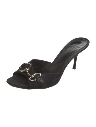 Gucci GG Canvas Canvas Slides