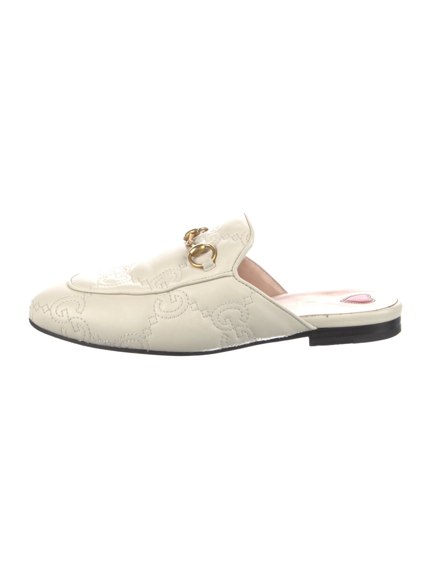 Gucci Princetown Horsebit Accent Mules