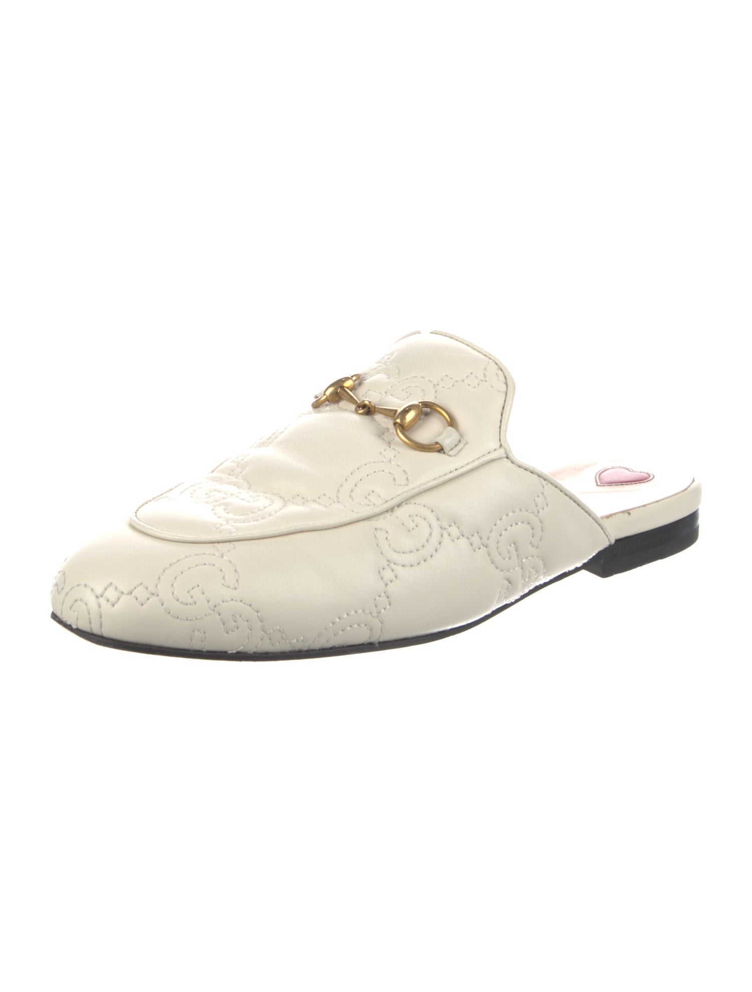 Gucci Princetown Horsebit Accent Mules