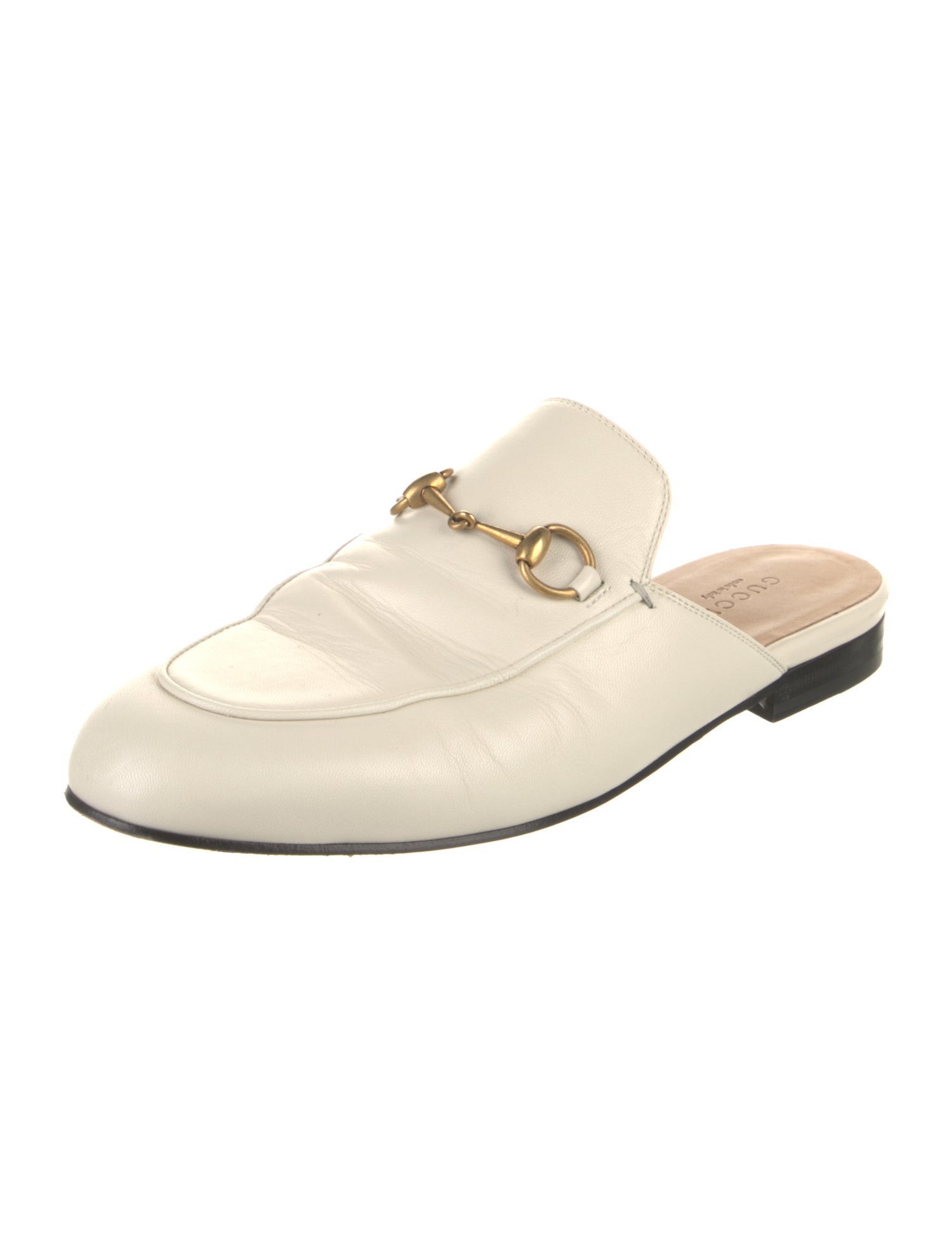 Gucci Princetown Horsebit Accent Mules