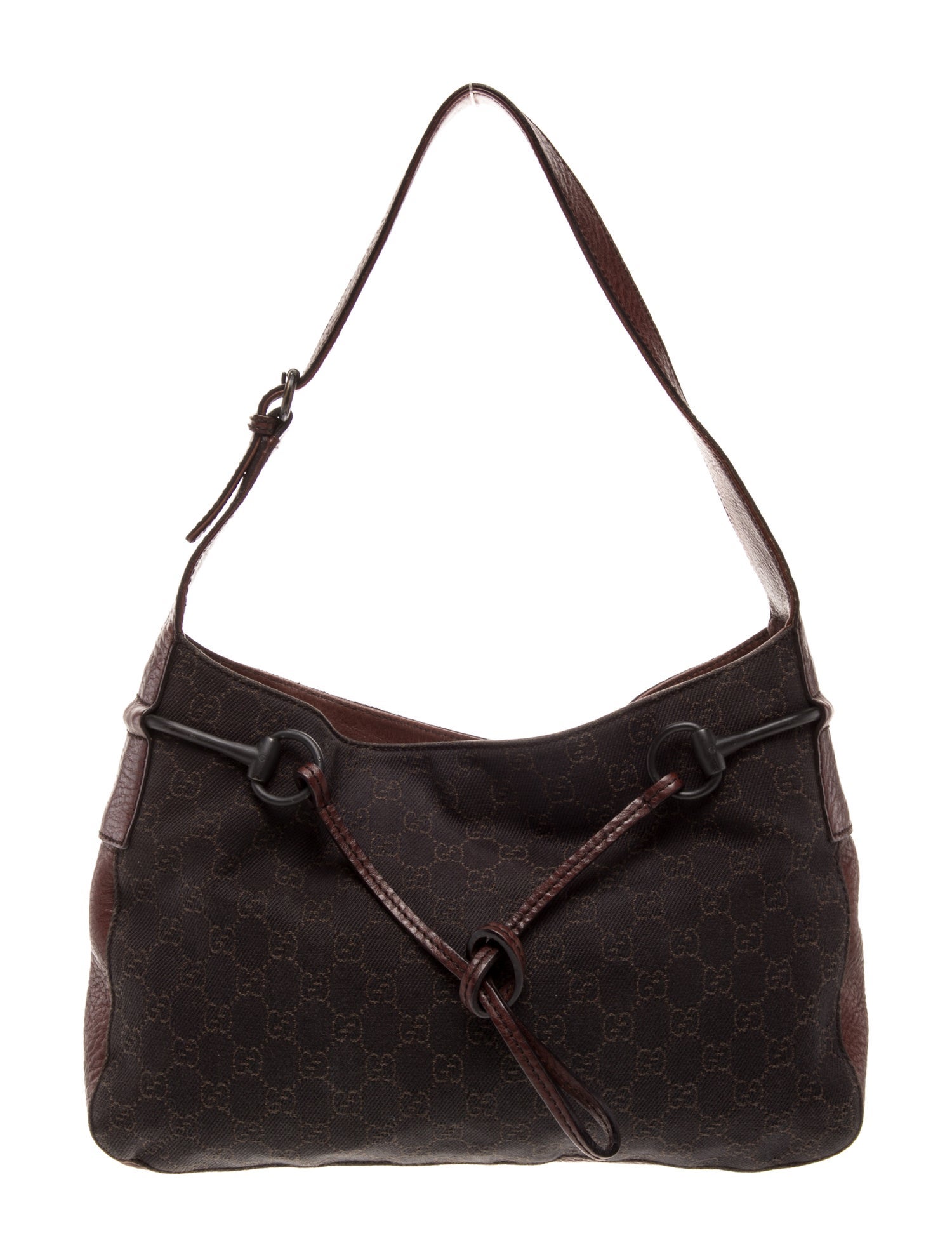 Gucci GG Denim Hobo Vintage