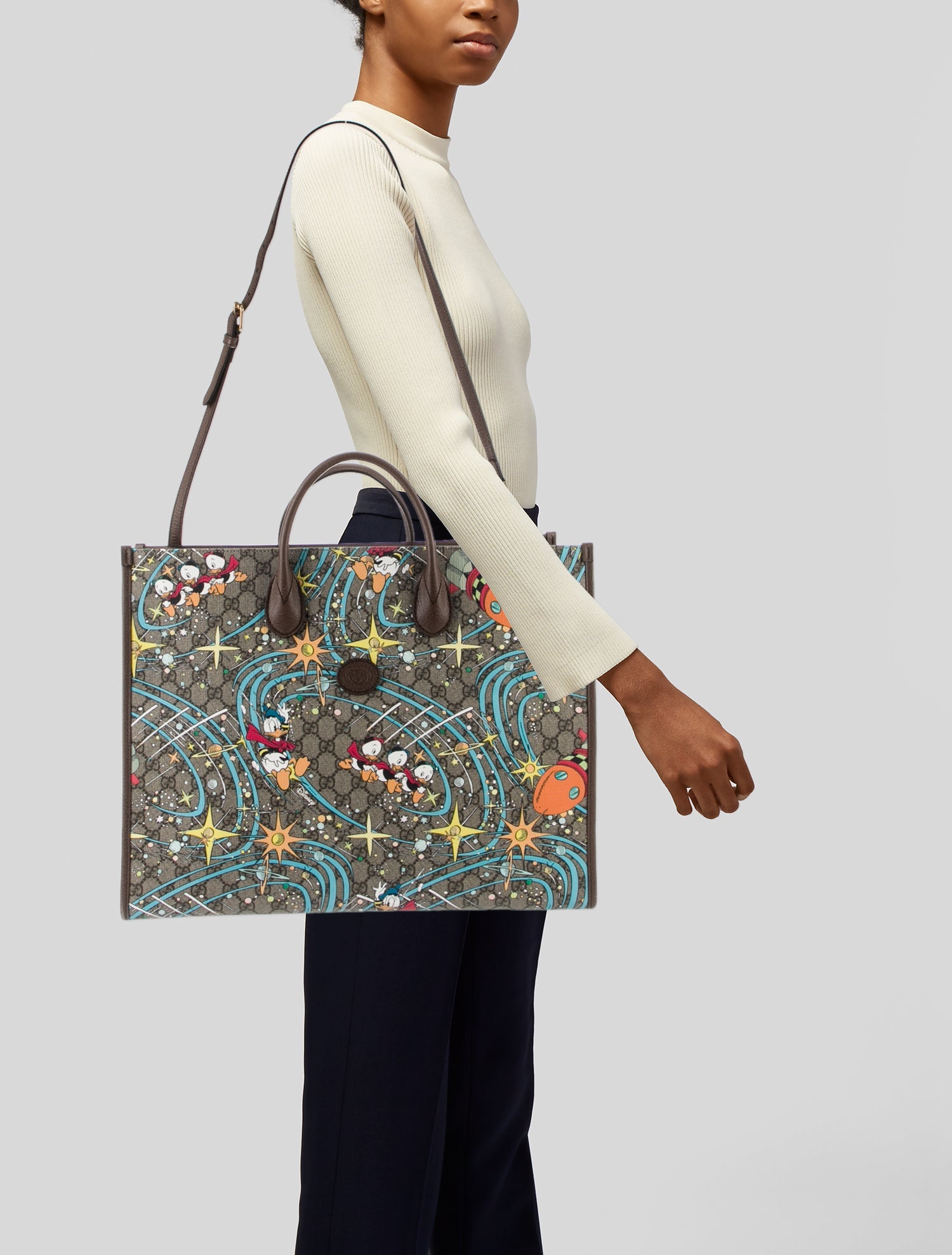 Gucci x Disney GG Supreme Shoulder Bag