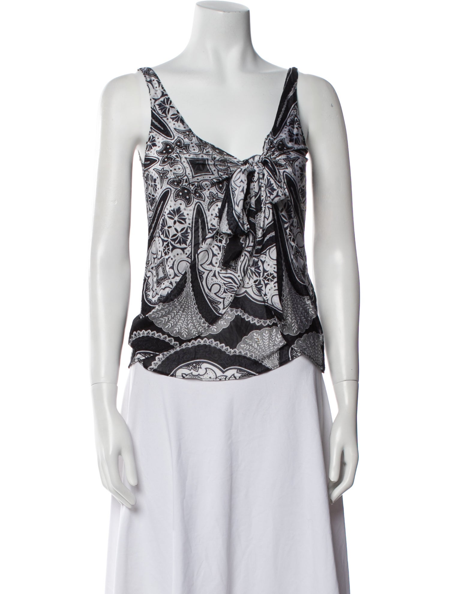 Gucci Nylon Printed Top