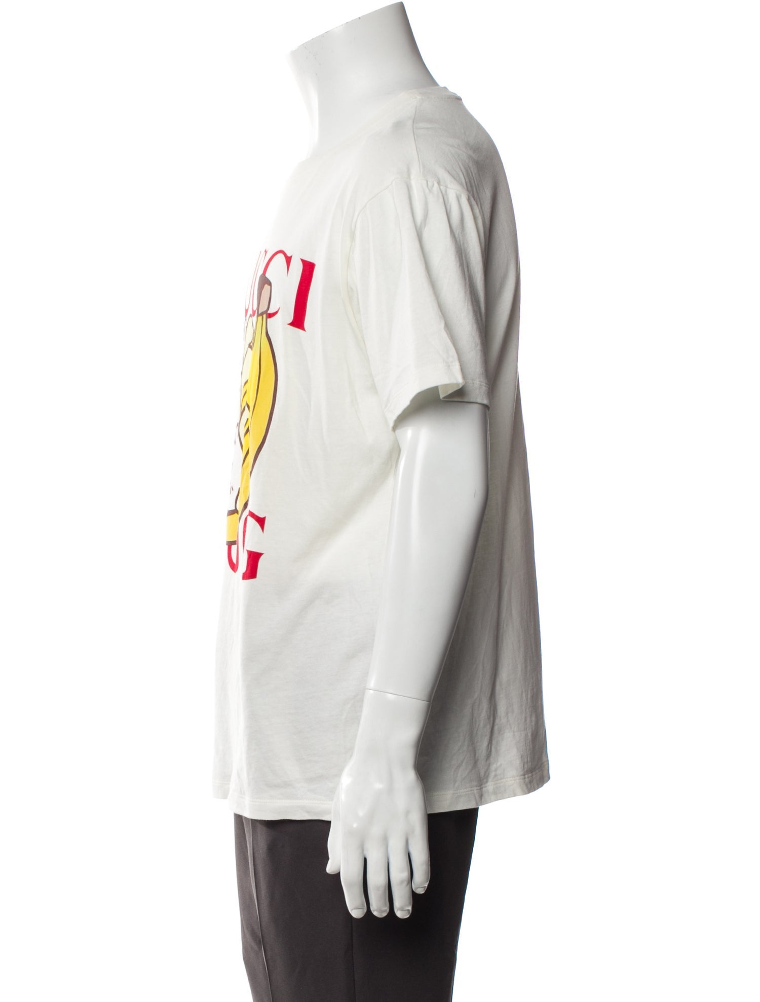 Gucci Graphic Print Crew Neck T-Shirt