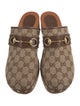 Gucci GG Canvas Canvas Mules