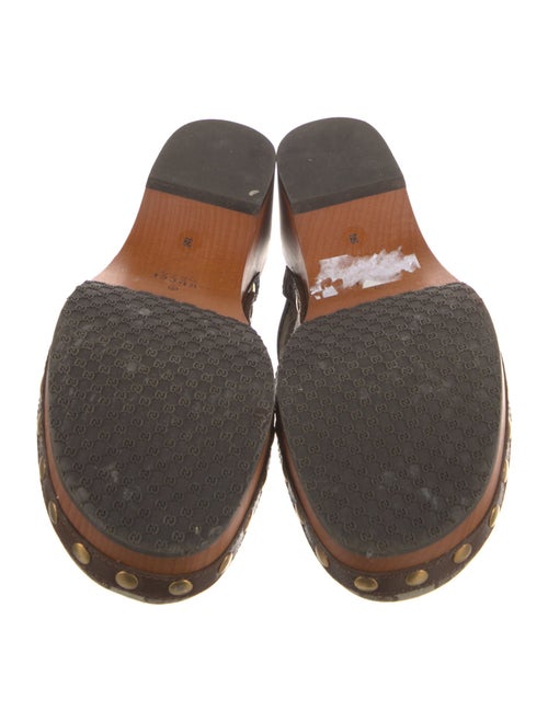 Gucci GG Canvas Canvas Mules
