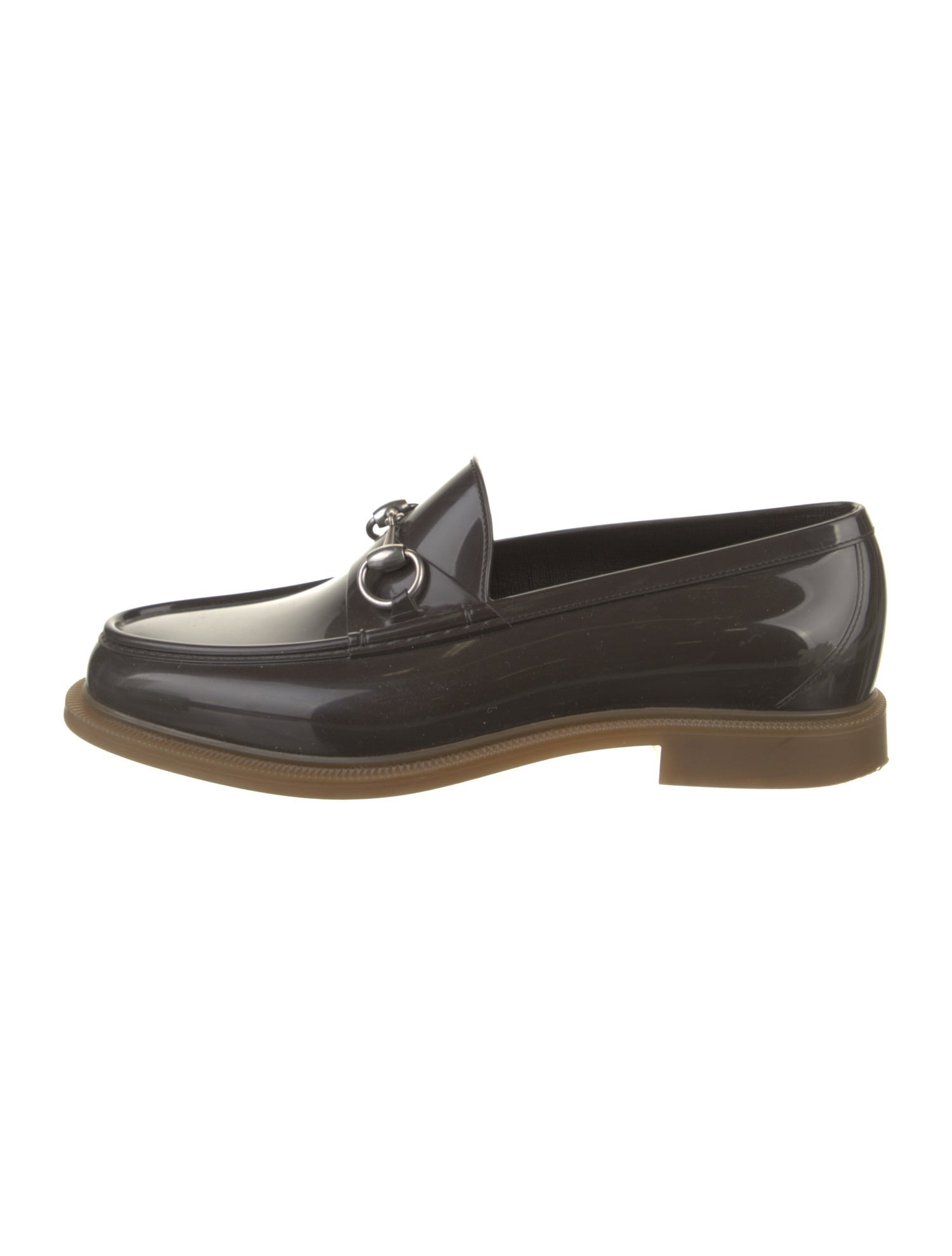 Gucci Horsebit Accent Rubber Loafers