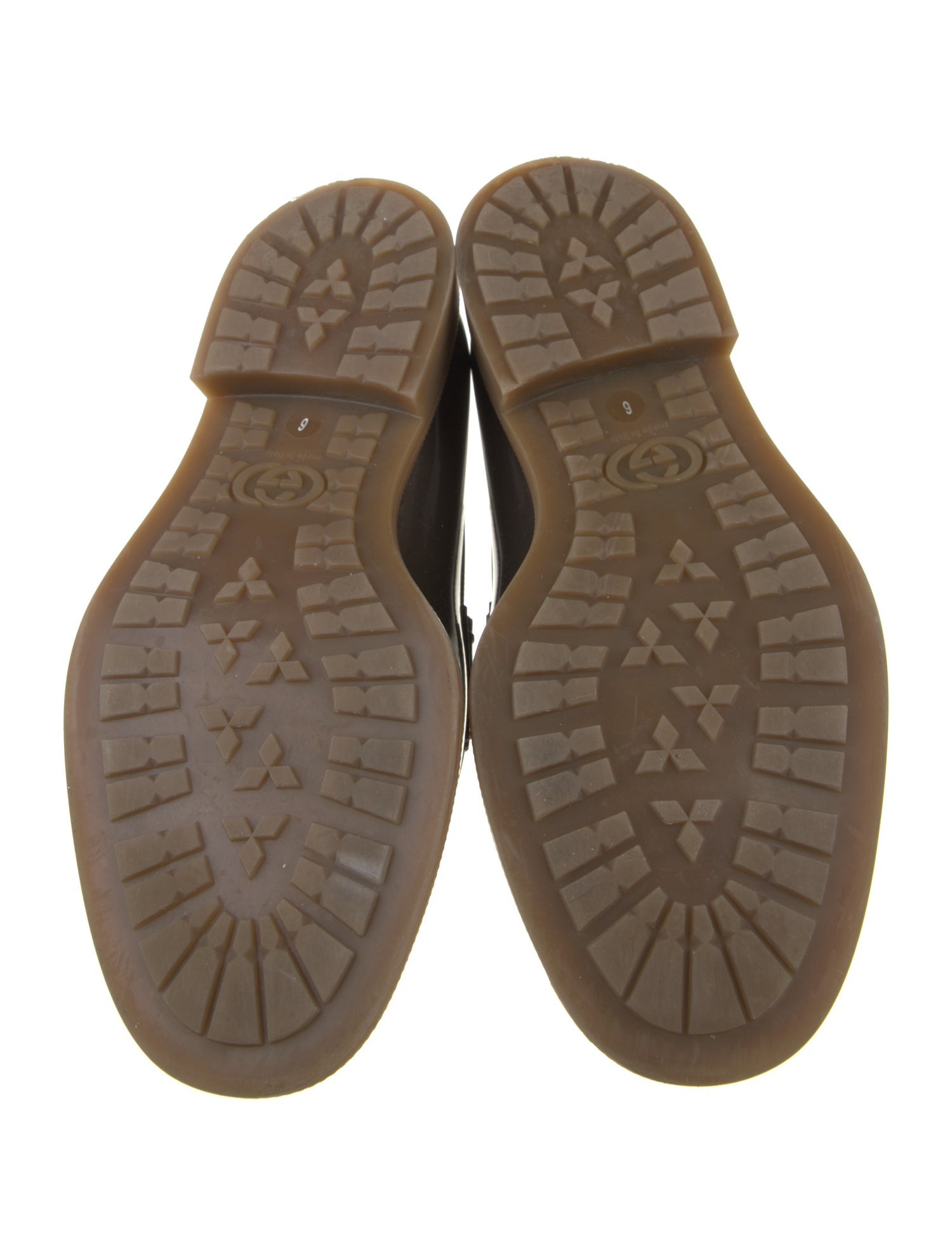 Gucci Horsebit Accent Rubber Loafers