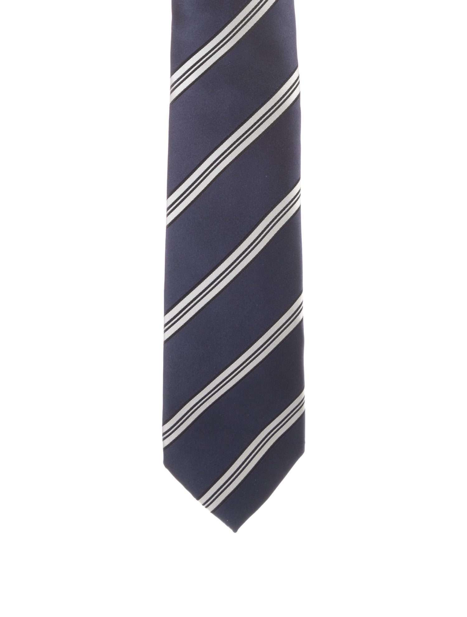 Gucci Silk Stripe Tie w/Tags