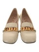 Gucci Sylvie Web Accent Leather Pumps