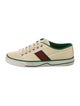 Gucci Web Accent Canvas Sneakers
