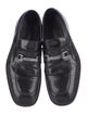 Gucci Interlocking G Logo Leather Dress Loafers