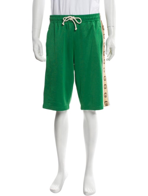Gucci Graphic Print Jogger Shorts