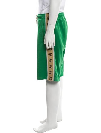 Gucci Graphic Print Jogger Shorts