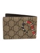 Gucci GG Supreme Leather Bifold Wallet