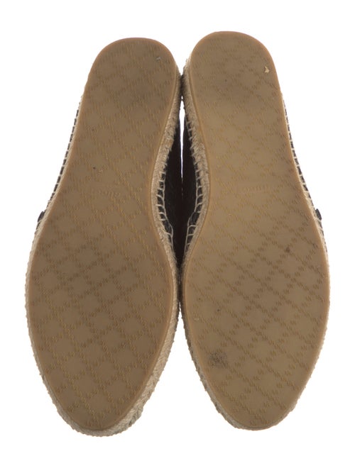 Gucci Microguccissima Pattern Leather Espadrilles