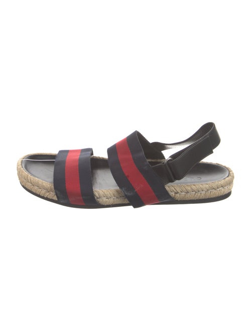 Gucci Sylvie Web Accent Sandals