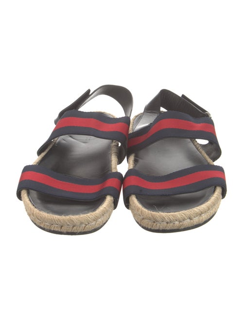 Gucci Sylvie Web Accent Sandals