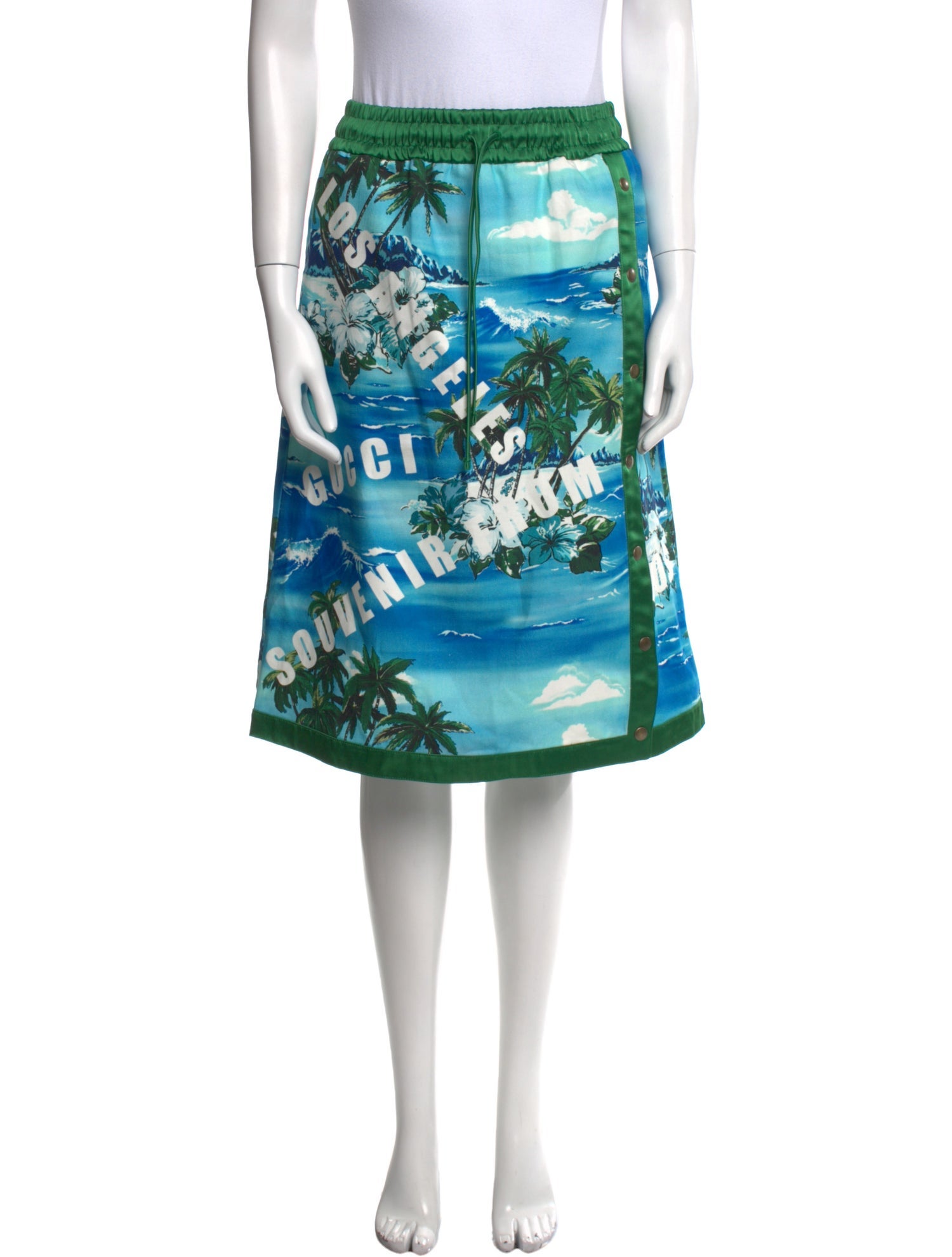 Gucci Printed Knee-Length Skirt