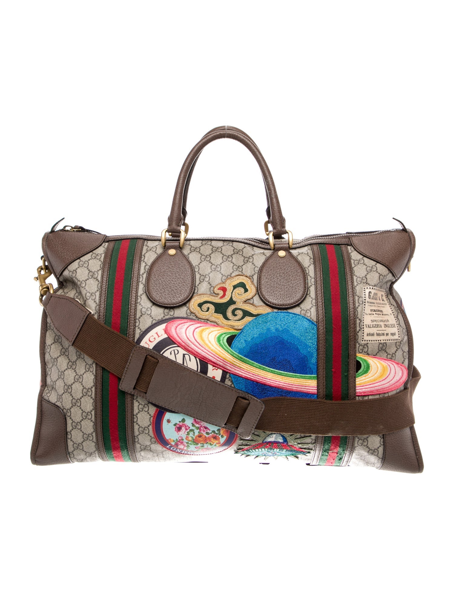 Gucci GG Supreme Soft Courrier Duffle