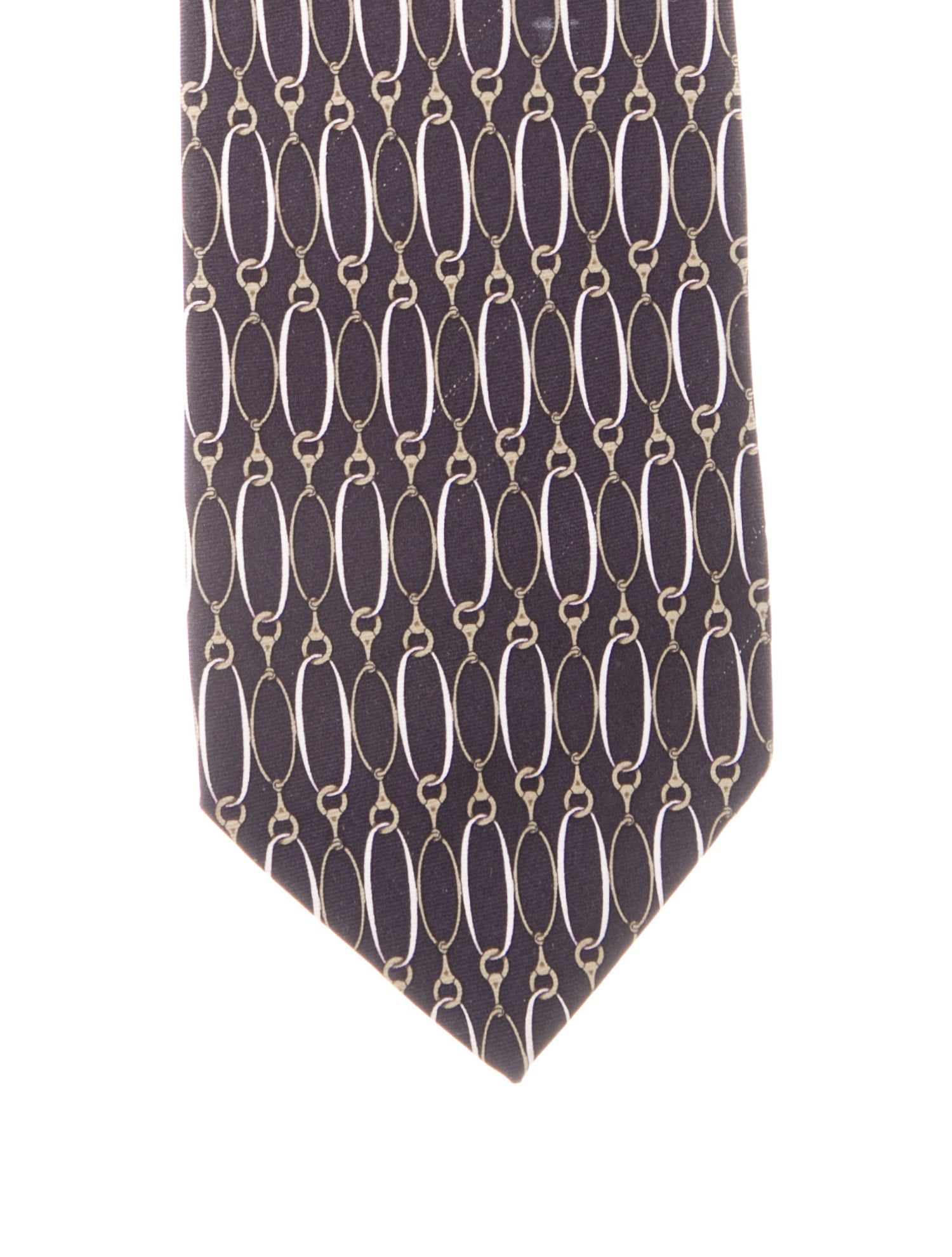 Gucci Silk Pattern Tie