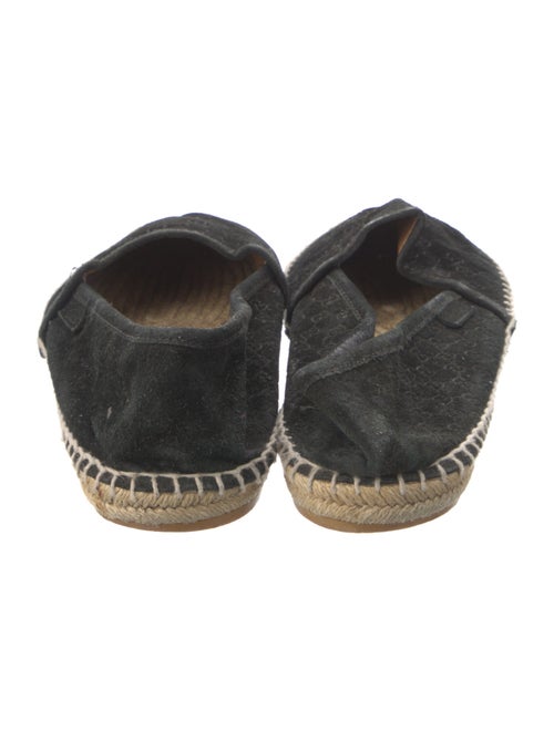 Gucci Microguccissima Pattern Suede Espadrilles