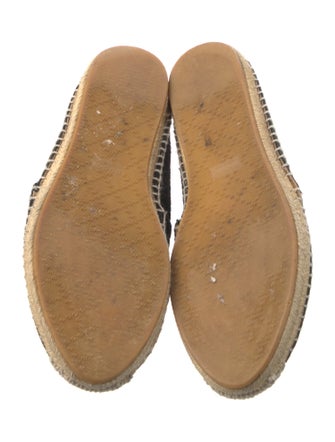 Gucci Microguccissima Pattern Suede Espadrilles