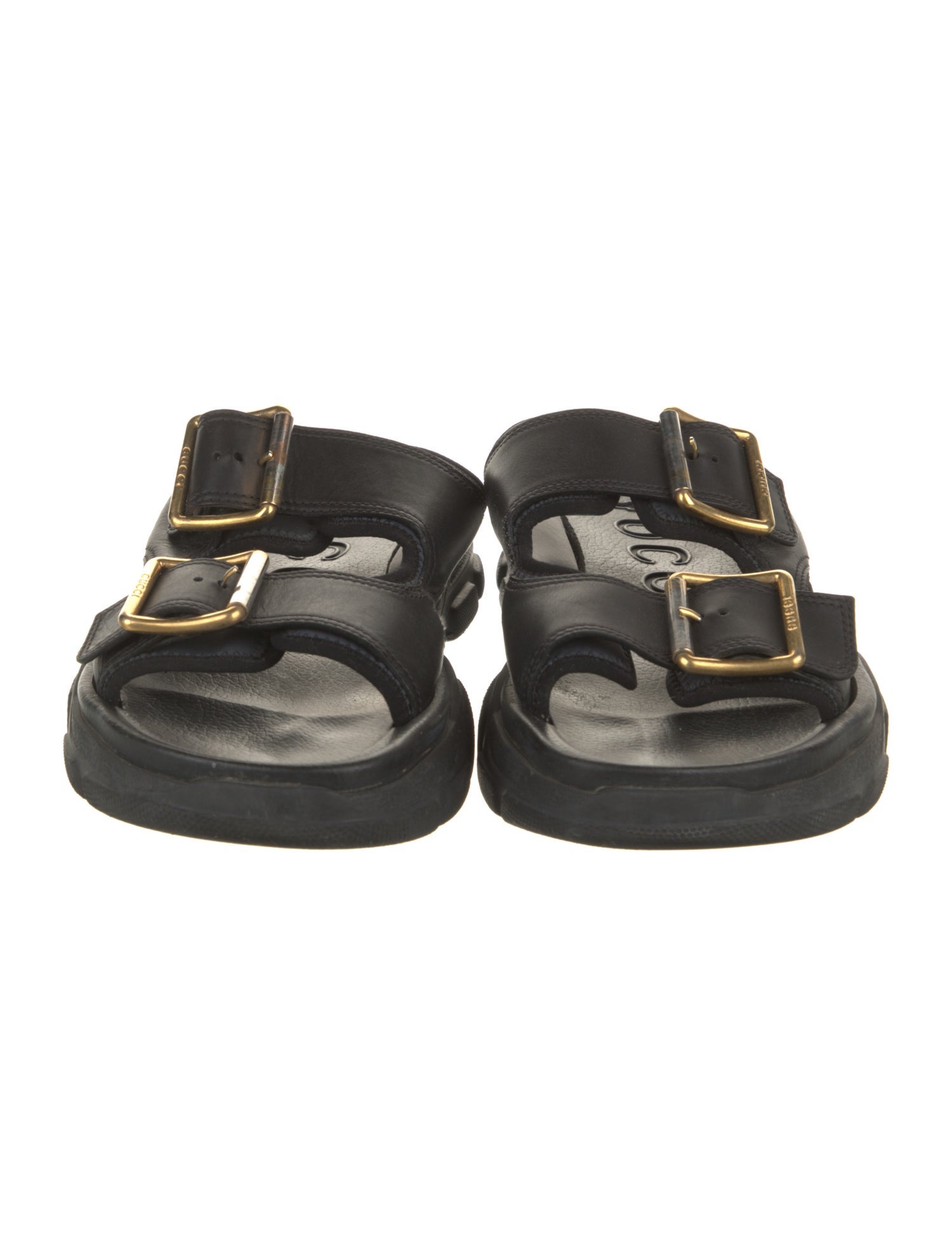 Gucci Leather Slides