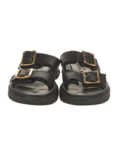 Gucci Leather Slides