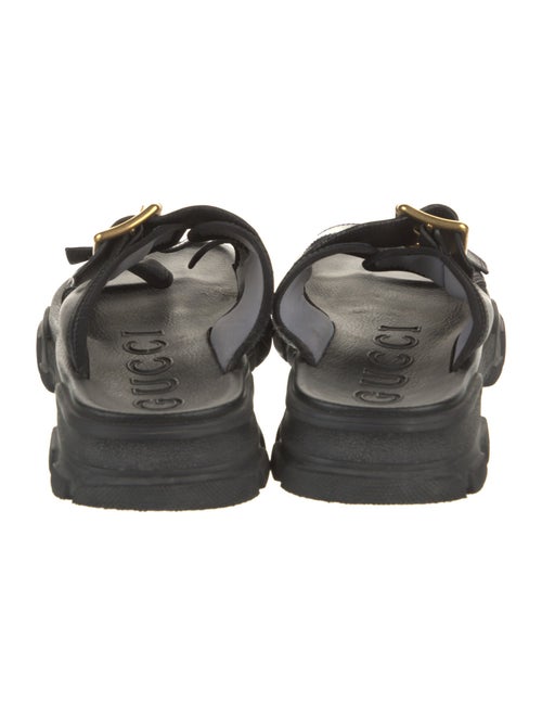Gucci Leather Slides