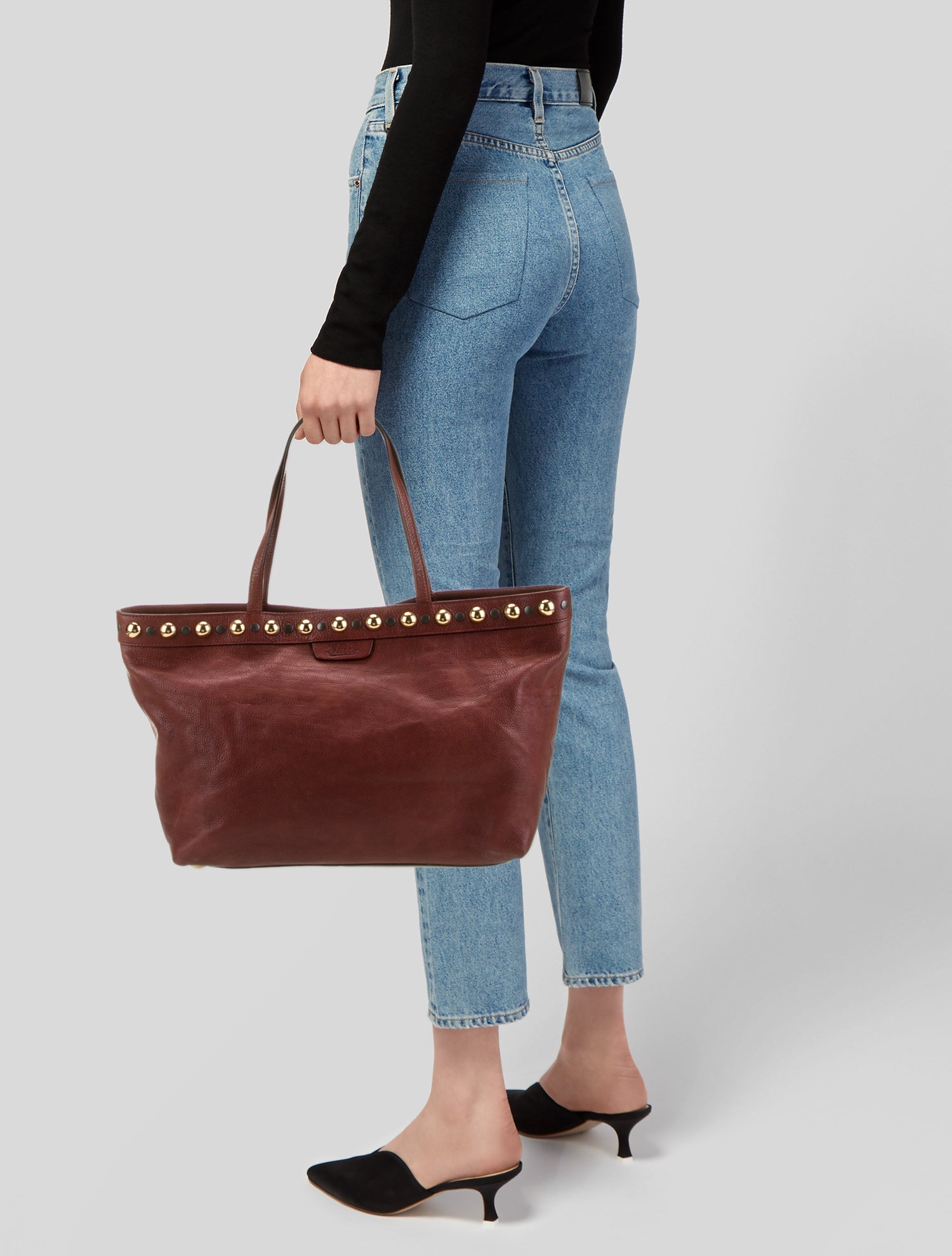 Gucci Leather Tote