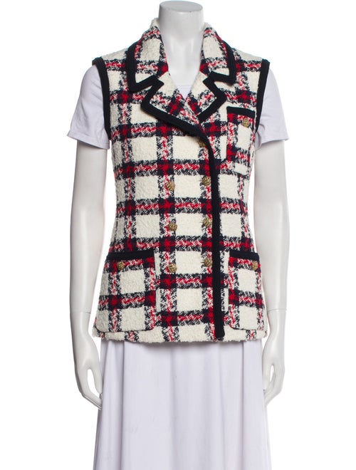 Gucci Plaid Print Vest