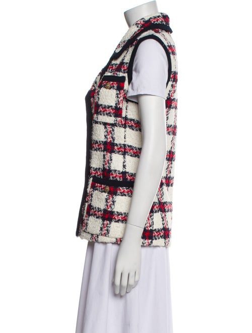 Gucci Plaid Print Vest