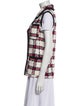 Gucci Plaid Print Vest