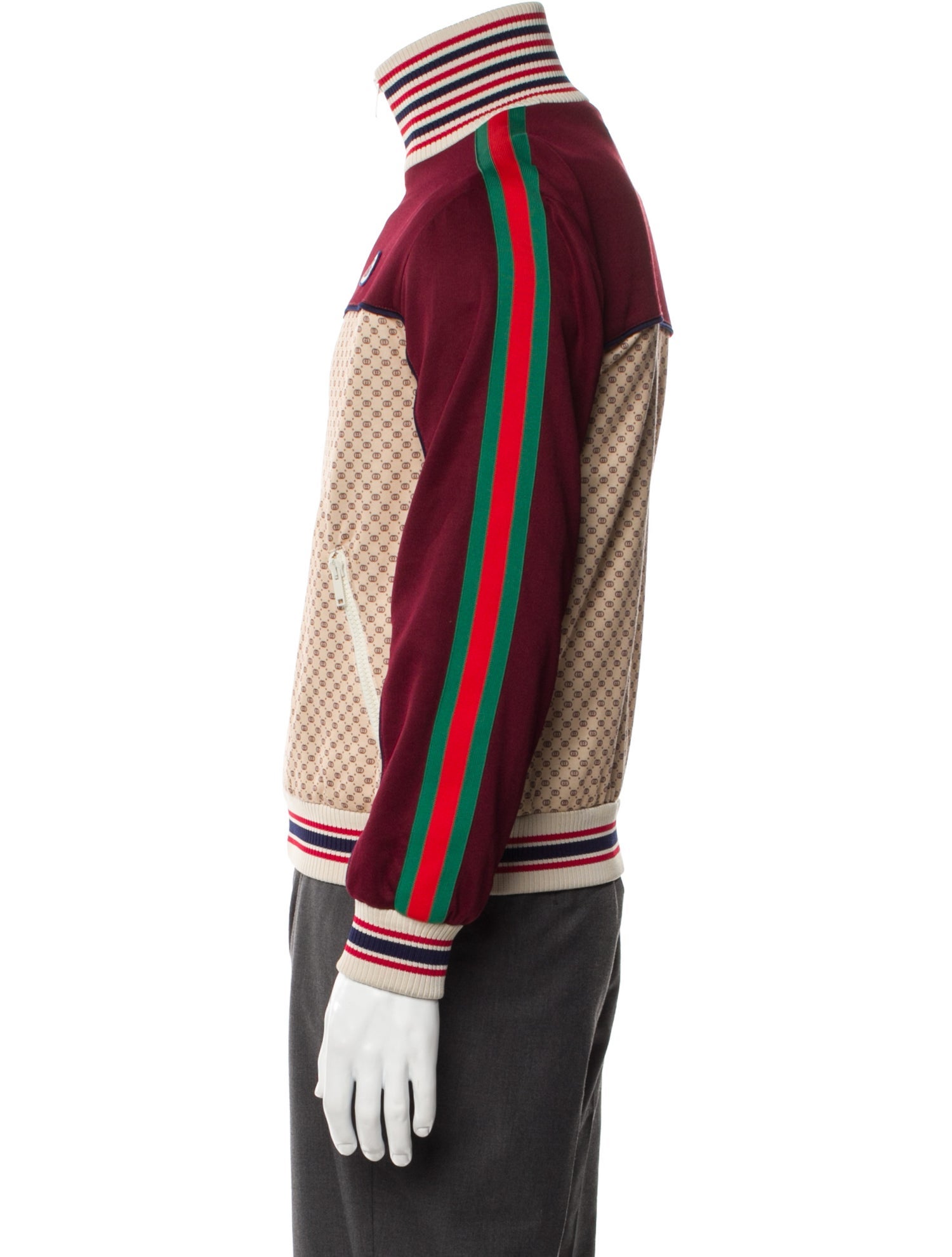 Gucci Web Accent Windbreaker