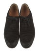 Gucci Web Accent Suede Oxfords