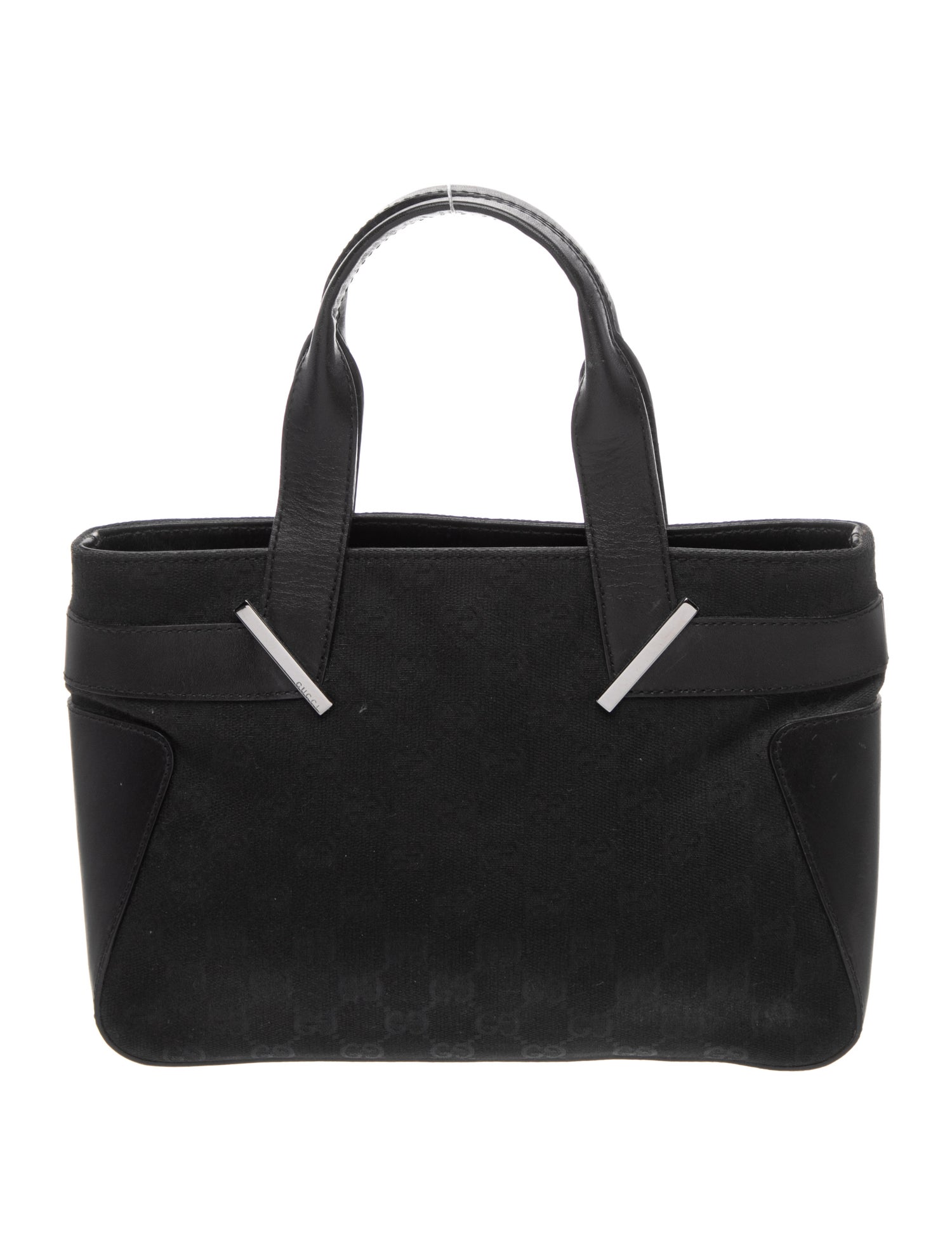 Gucci GG Canvas Top Handle Bag Vintage