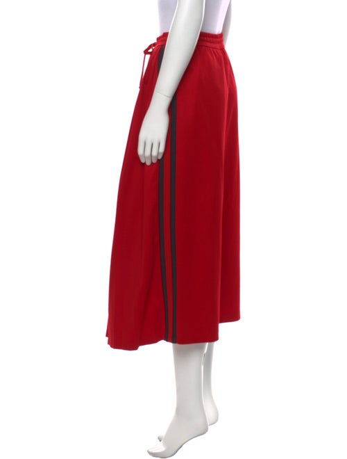 Gucci Grosgrain Trim Midi Length Skirt